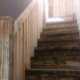 Big Man Tiny Homes – wooden rustic stairs small home interior