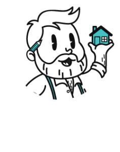 Big Man Tiny Homes – logo white