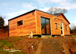 Big Man Tiny Homes – Cork, Ireland – Photo of cedar cabin