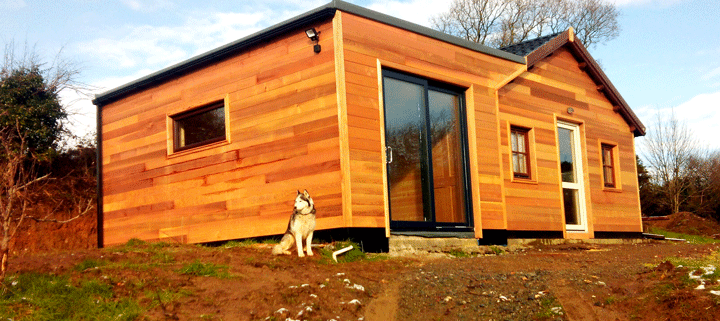 Big Man Tiny Homes – Cork, Ireland – Photo of cedar cabin