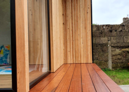 Big Man Tiny Homes – Cork, Ireland – Photo of garden studio deck