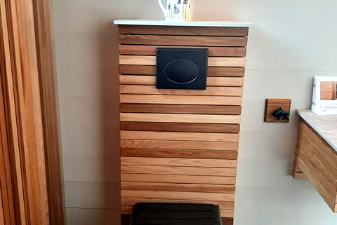 Big Man Tiny Homes – Cork, Ireland – Photo of modular home toilet