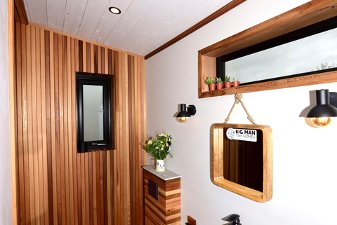 Big Man Tiny Homes – Cork, Ireland – Photo of modular home bathroom